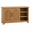 Eiche Holz Sideboard mit Türen und Regalen 120x35x80cm