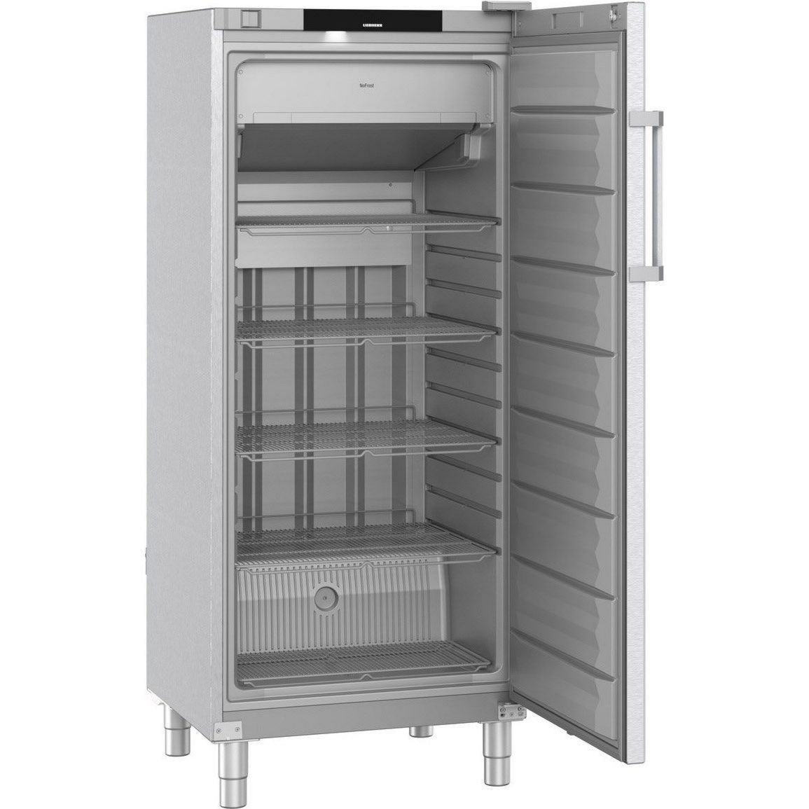 Liebherr Gefrierschrank Gastronomie- FFFCvg 5501-40 Umluftkühlung, 322 L Volumen, No Frost, Edelstahl