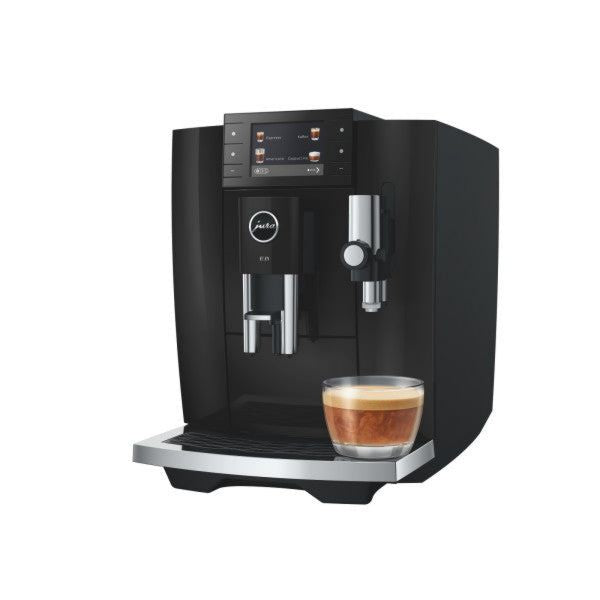 JURA Kaffeevollautomat E8 Piano Black ED – 15745, 1.9 L Wassertank