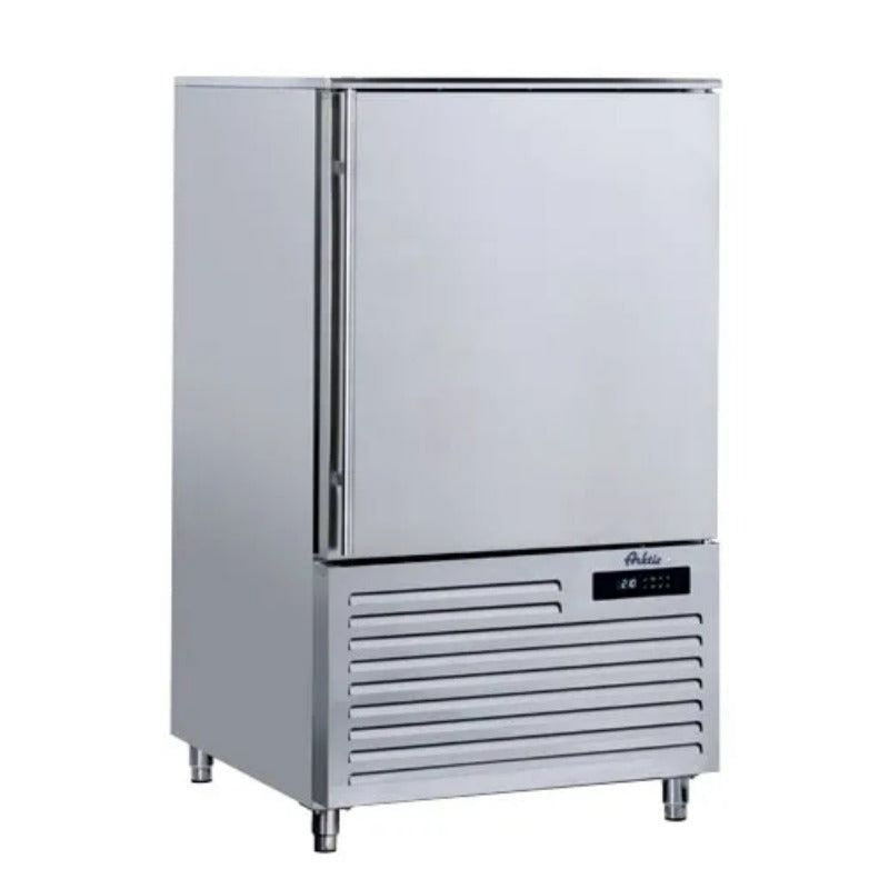 Schockfroster Edelstahl, 7 x GN 1/1, Abmessungen BxTxH : 790 × 900 × 1377 mm