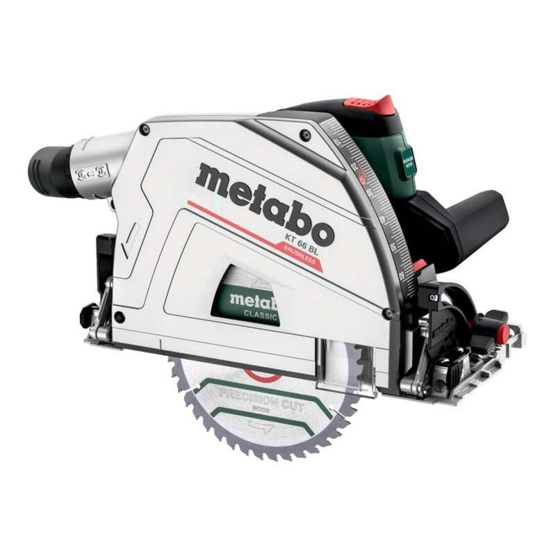 Metabo Handkreissäge KT 66 BL Schnitttiefe 66 mm mit Koffer 1200 W Kreissäge