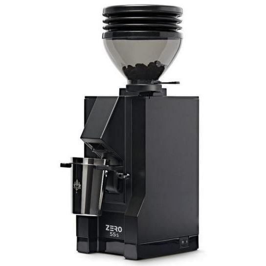 Eureka Kaffeemühle Mignon Zero S – Maximale Frische durch kompromissloses Single Dosing Schwarz, 55 mm Mahlwerk