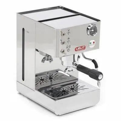 Lelit Siebträger-Espressomaschine Anna PL41LEM – mit Kippschaltern Chrom / Inox, 2,7 Liter Wassertank