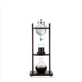 Tiamo HG6360 Cold Dripper für etwa 10 Tassen, Kaltbrüh-Kaffeebereiter aus Glas mit Bambusständer