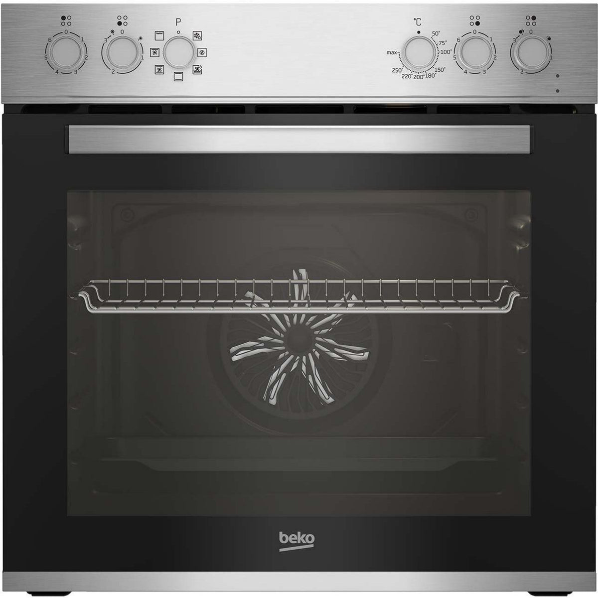Beko Einbau-Herdset BBUE12020X AeroPerfect, 72-L-Garraum, Heißluft