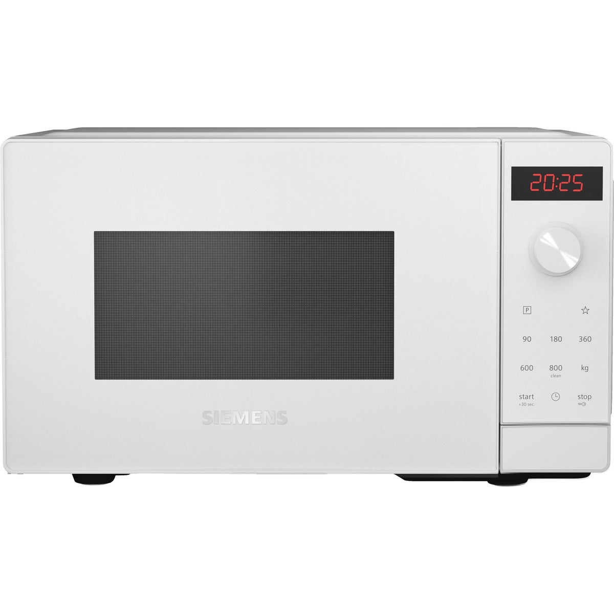 Siemens Mikrowelle FF023LMW0 iQ100, 20-L-Garraum, 800 W Mikrowellenleistung, fünf Leistungsstufen, humidClean-Reinigung