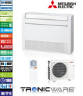 Mitsubishi Split-Klimaanlage Inverter, Premium, Truhengerät, MFZ-KT25 VG + SUZ-M25 VA