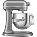 KitchenAid Küchenmaschine 5KSM70SHXECU 6,6 L Artisan mit Schüsselheber Kontur-SIlber, 375 Watt Leistung