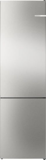 Bosch Kühl-Gefrierkombination Serie 4 Freistehende mit Gefrierbereich unten 203 x 60 cm Edelstahl KGN392I1F