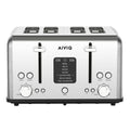 AIVIQ Toaster SmartToast Pro 4S 4 Scheiben – ABT-421 Edelstahl, Leistungsaufnahme: 1500-1760W