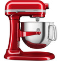 KitchenAid Küchenmaschine 5KSM70SHXECA 6,6 L Artisan mit Schüsselheber Liebesapfelrot, 375 Watt Leistung