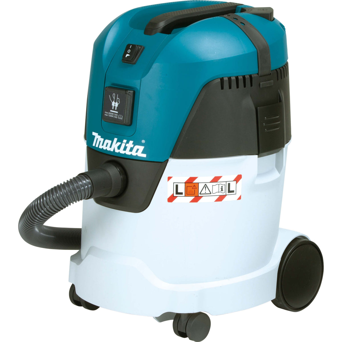 Makita Nass-Trockensauger elektrisch Staubsauger VC2512L Klasse L, 25l