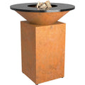 Ofyr Grillzubehör Classic+ Corten 85, Abmessungen Untergestell: 45 x 45 x 78 cm