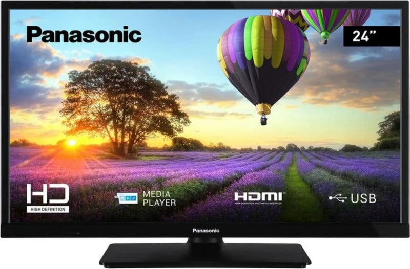Panasonic Fernseher TX-24M330E LED Triple Tuner CI+ HDMI 24 Zoll Bildschirm, WLAN, Leistungsaufnahme im Bereitschaftszustand 0,5 W
