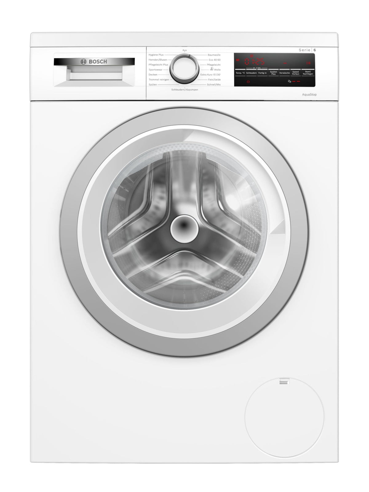 Bosch Waschmaschine 8 kg, 1400 U/min, unterbaufähig, SpeedPerfect, Nachlegefunktion, WUU28T70, Fassungsvermögen: 8 kg