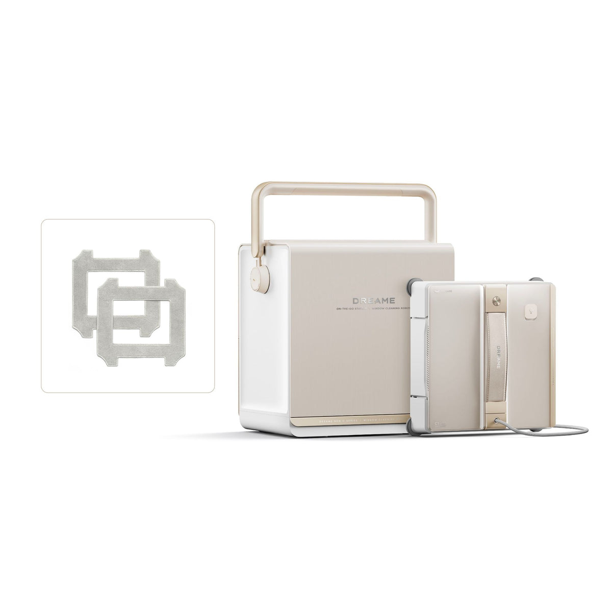 Dreame Fensterputzroboter C1 Station S Kit, 8000 Pa Saugkraft