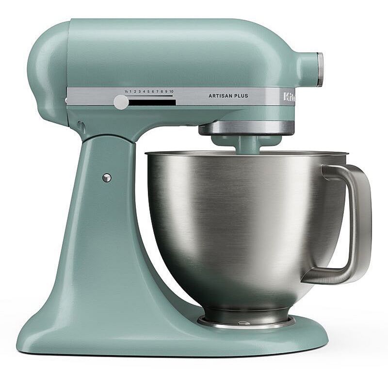 KitchenAid Küchenmaschine 5KSM50PKVEMJ Artisan Plus Mint Julep, 4,7 Liter Fassungsvermögen, 325 Watt Leistung