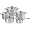 Le Creuset Topfset 3-ply Plus 5-teiliges, Edelstahl, für Induktion