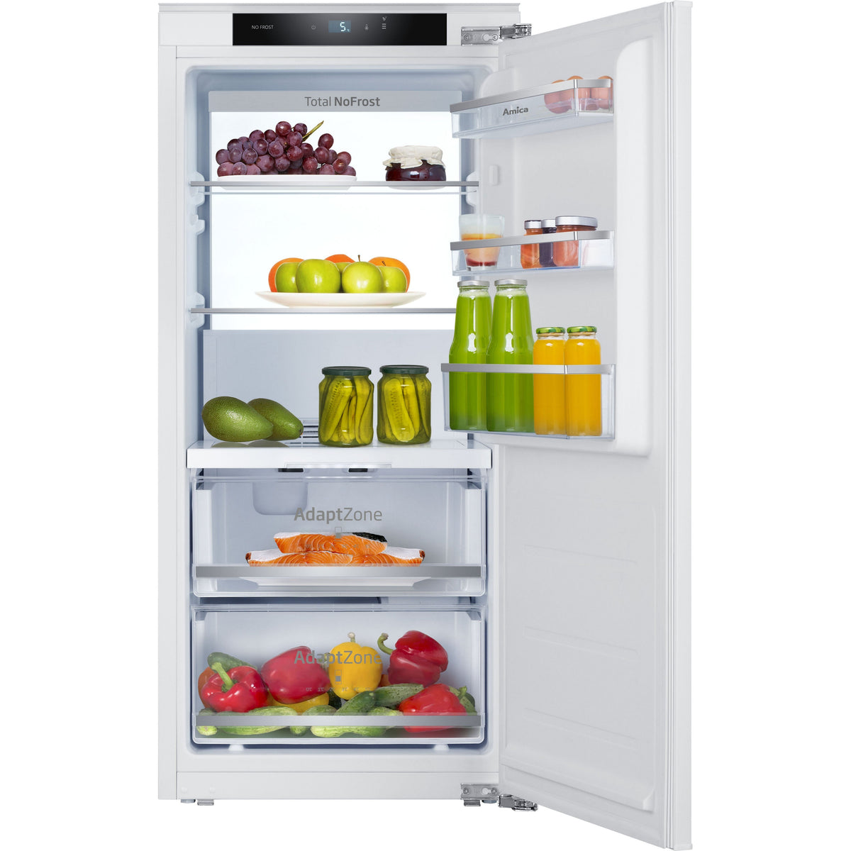 Amica Kühlschrank Einbaukühlschrank EVKSX 352 250 mGF,Festtür, No Frost