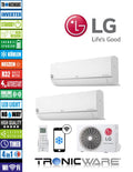 LG Multisplit-Klimaanlage Inverter, Standard Plus, Wandgeräte, PC18SQ NSK + PC18SQ NSK + MU5R30 U40