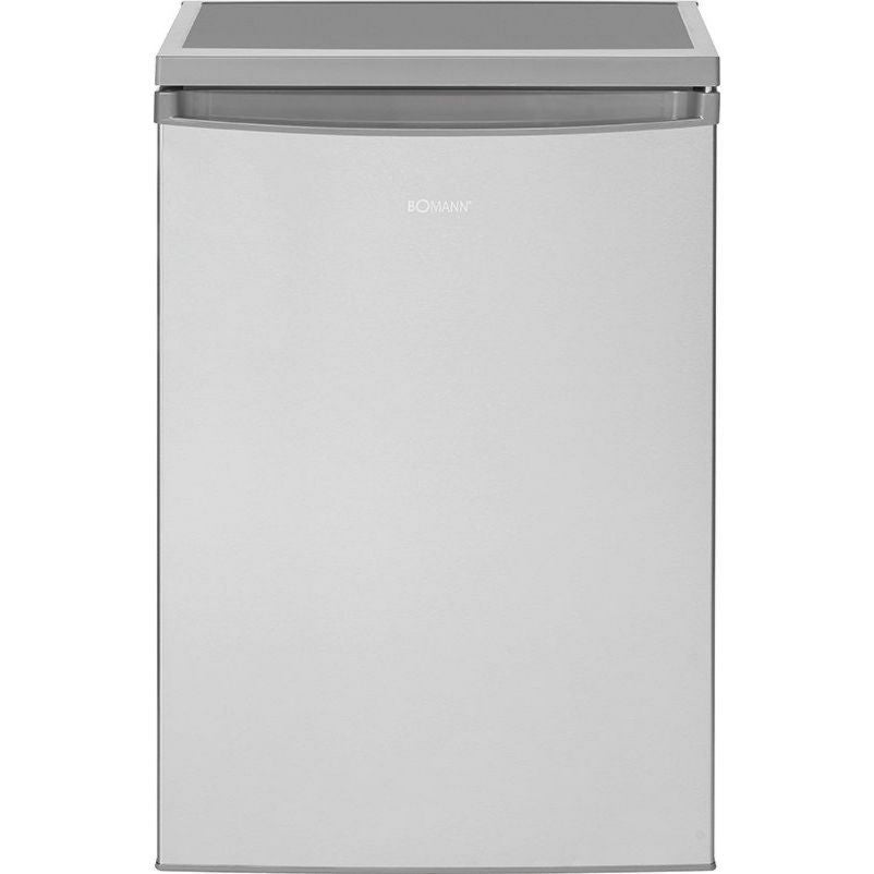 Bomann DA Kühlschrank Vollraum- VS 2185.1 inox-look 56cm1,37 L, 133 L Volumen