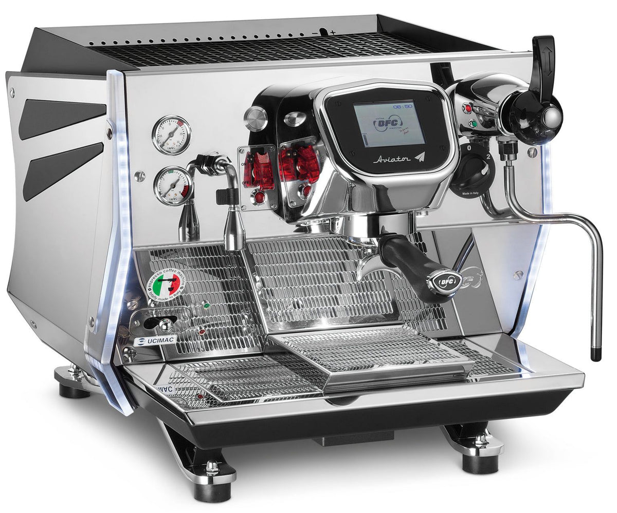BFC Siebträger-Espressomaschine Aviator 5, 1G für ca. € 170,- pro Monat bequem leasen oder finanzieren, 2 kW Leistung