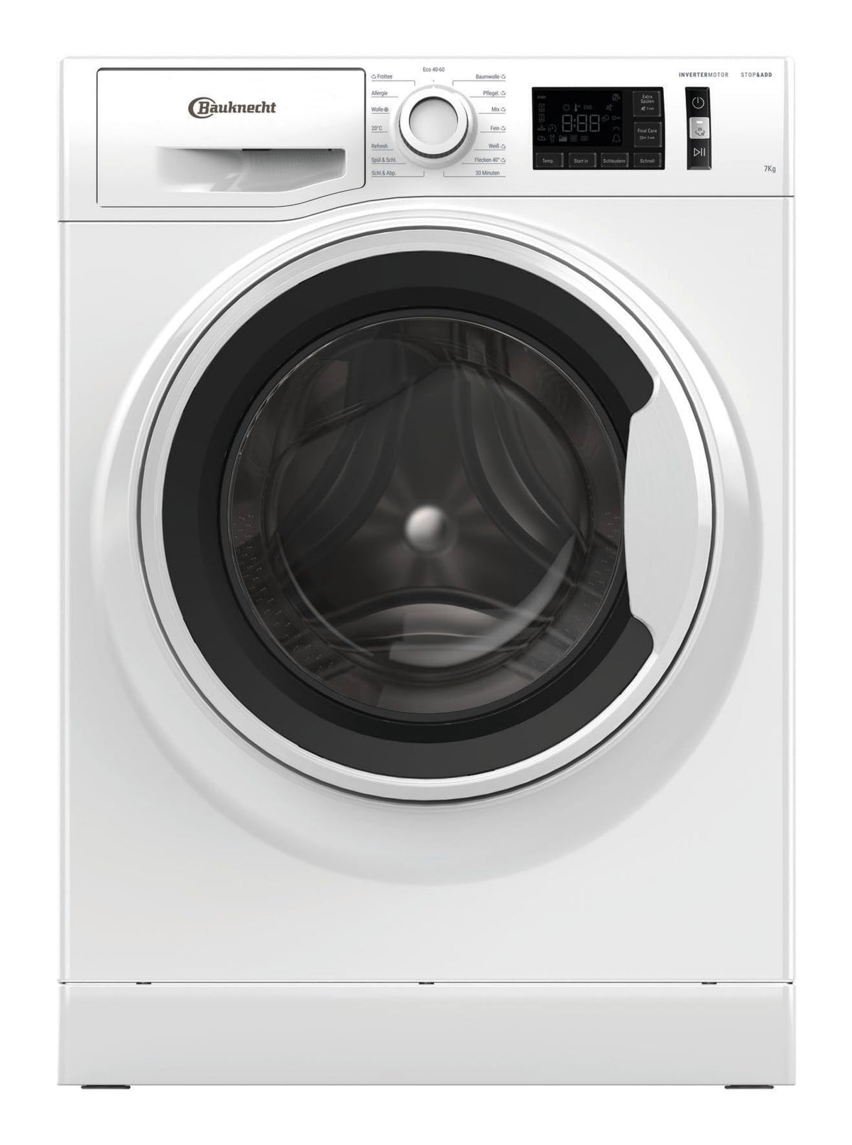 Bauknecht Waschmaschine W Active 711 A Frontlader 7 kg 1400 U/min mit Dampffunktion Active Care, Fassungsvermögen: 7 kg