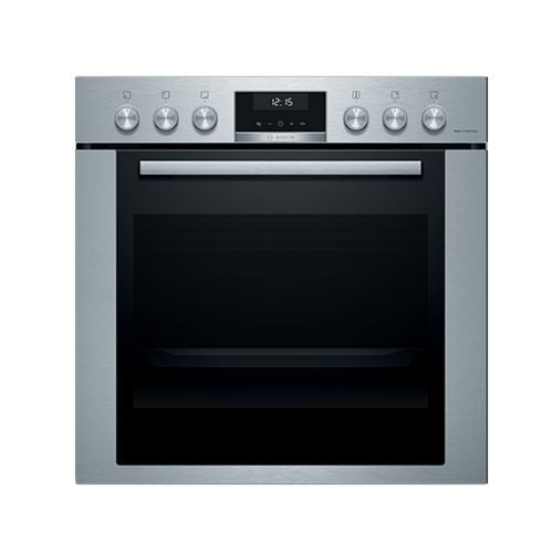 Bosch Herd-Set MKH63SKLE Exclusiv Backofen mit Cerankochfeld Edelstahl