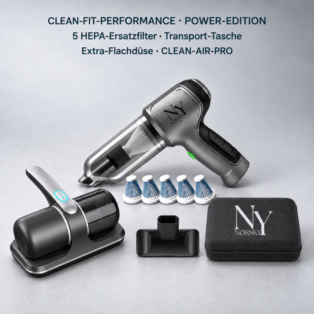 Haushaltsartikel NORSKY – PREMIUM-REINIGUNGS-SET, 'PREMIUM' MIT POWER-EDITION