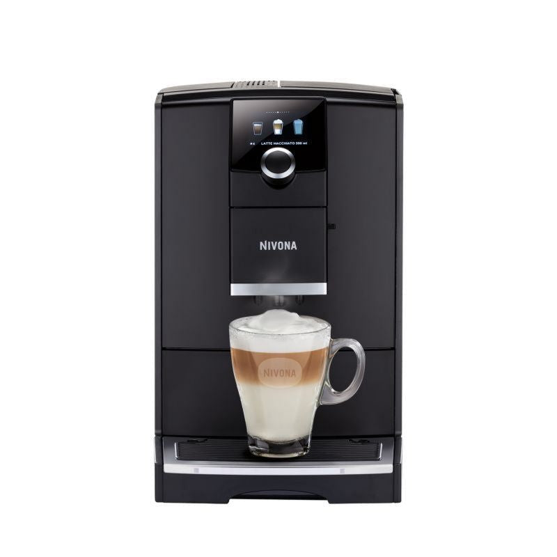 NIVONA NICR 790 Kaffeevollautomat mit Cappuccino auf Knopfdruck, Aroma Balance System und 2,2-l-Wassertank