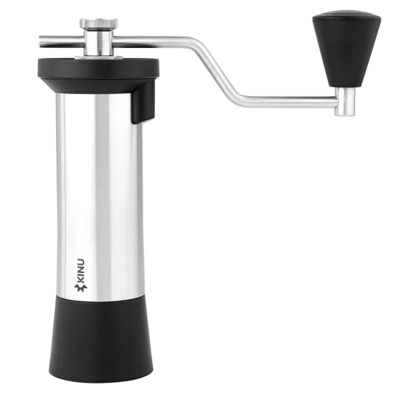 KINU Kaffeemühle M47 Simplicity Handmühle, stufenlose Mahlgradeinstellung, Edelstahl