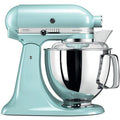 KitchenAid Küchenmaschine Artisan 5KSM175PSEIC 4,8 L in Eisblau mit Zubehör, 300 Watt Leistung, Maße H x B x T : 37 x 24 x 36 cm