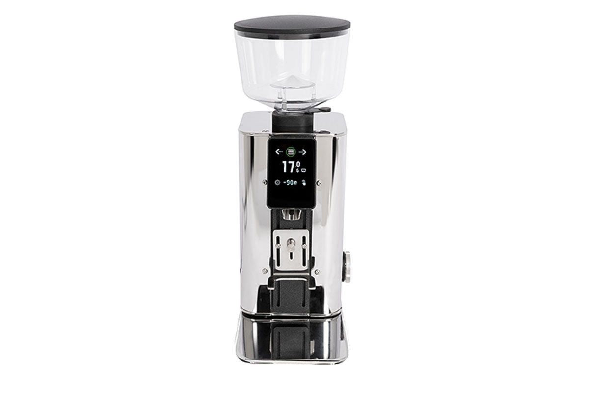 ECM Kaffeemühle Exacto, Edelstahl – Grind by Weight, stufenlose Mahlgradeinstellung, Touchdisplay