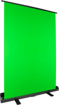 Duronic FPS15 GN Greenscreen-Hintergrund 130 x 150 cm, grünes Chroma-Key-Panel für Streaming, Videokonferenzen und Fotografie