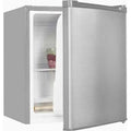 Exquisit KB05-V-040E Mini-Kühlschrank in Edelstahloptik mit 40 L, 39 dB und manueller Temperaturregelung