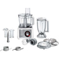 Bosch Zerkleinerer SDA – Küchenmaschine MC812S814 ws/eds Foodprocessor, Edelstahl, Fassungsvermögen Mehl 1,5 kg