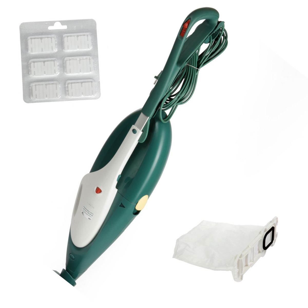 Vorwerk Staubsauger Kobold 136 Grundgerät mit Zubehör von JaTop, HEPA-Filter