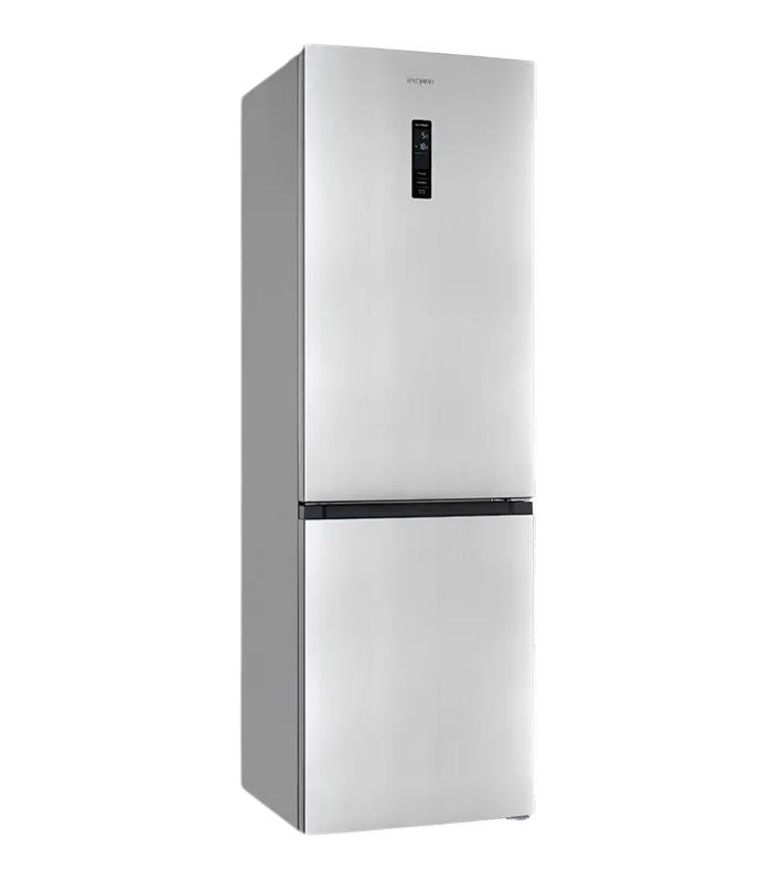 Exquisit Kühl-Gefrierkombination KGC350-105-NF-040C 350 L Inoxlook NoFrost, No Frost