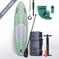 JayKay SUP-Set FAVVITY Salbeigrün mit JAYKAY e-Finne 2.0, Allround-Board-Bundle