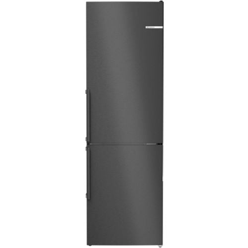 Bosch Kühl-Gefrierkombination KGN36VXCT 308 L Edelstahl Schwarz NoFrost, No Frost