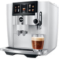 JURA Kaffeevollautomat J8 twin Diamond White EA, 1.9 L Wassertank, 1450 W Leistung