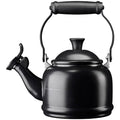 Le Creuset Herd Wasserkessel Demi 1,1 Liter Schwarz Glänzend