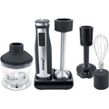 Steba Stabmixer Rühr-/Mixgerät Stabmixer-Set MX 40 eds/sw 7 Aufsätze, Edelstahl