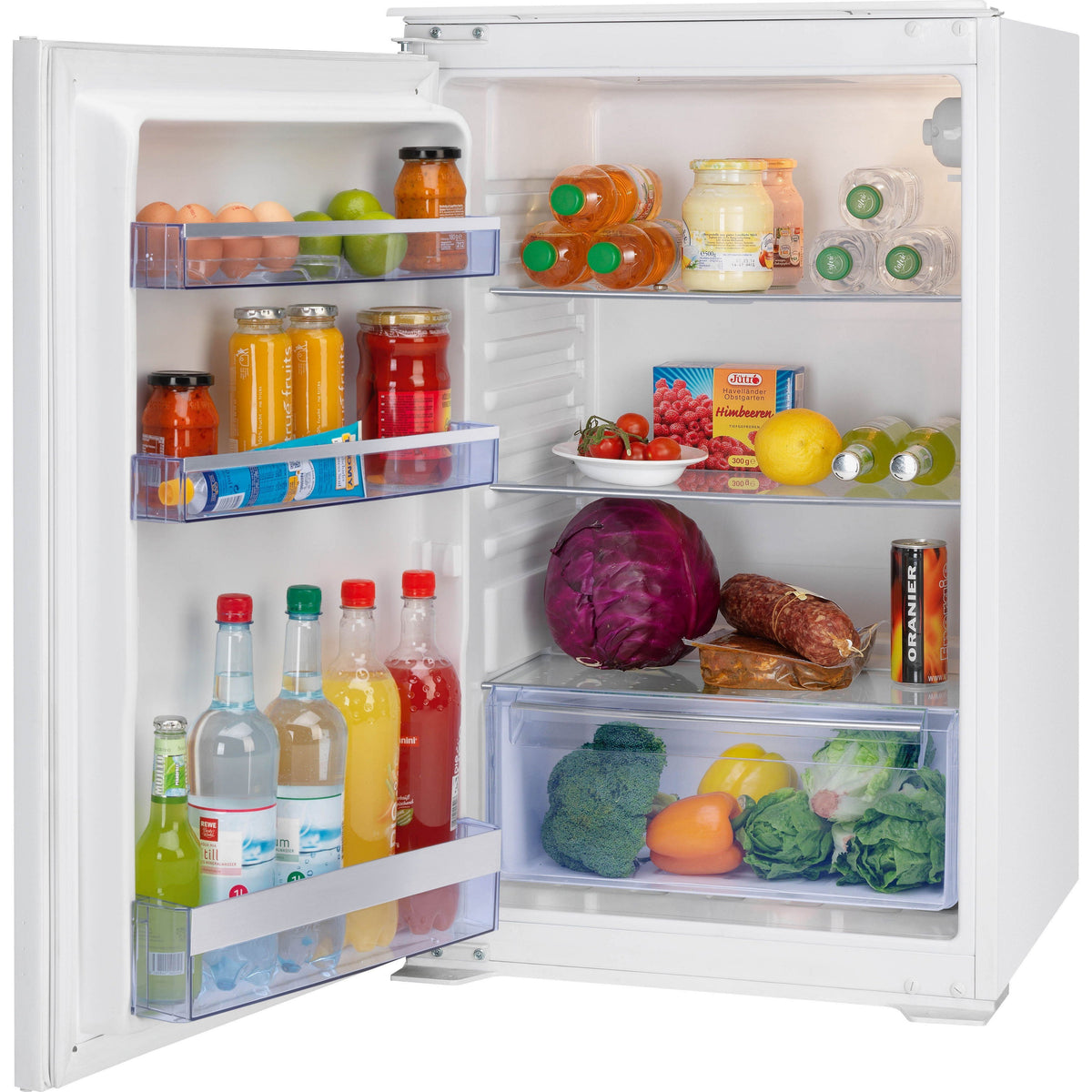 Oranier Kühlschrank EB-Vollraum- EKS 208 Schlepptür, 129 L Kühlvolumen, Schlepptürtechnik