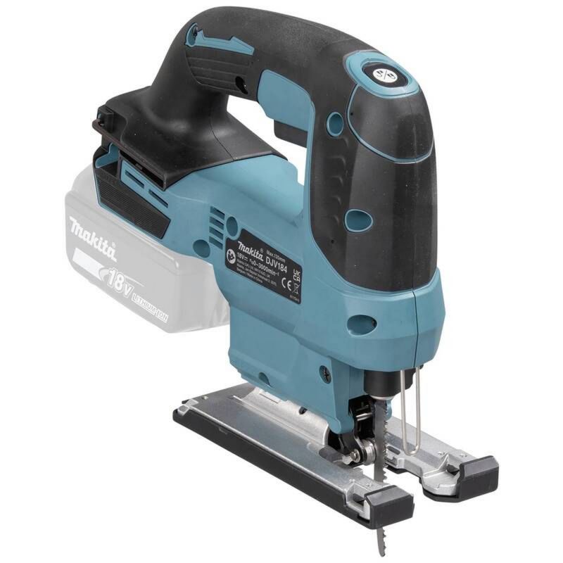 Makita Akku-Stichsäge DJV 184 Säge Elektrowerkzeug ohne Akku Ladegerät 18V 2,4 kg, Abmessungen L x B x H 259 x 78 x 205 mm