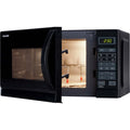 Sharp Mikrowelle 2in1 R642BKW 20 L 800/1000 W, 800/1000W, 11 Leistungsstufen