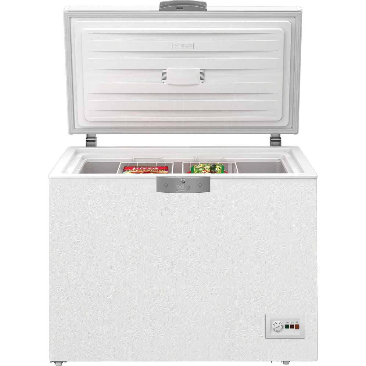 Beko Gefrierschrank Gefriertruhe HSM22340 230 L, 230 L Volumen