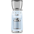 Smeg Kaffeemühle CGF01PBEU 50's Retro Style Pastellblau, Edelstahl