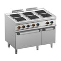 Herd Elektro-Herd Serie 70, 6 Platten, mit Elektro-Backofen, 20,7 kW, Maße: 1100x741x850mm