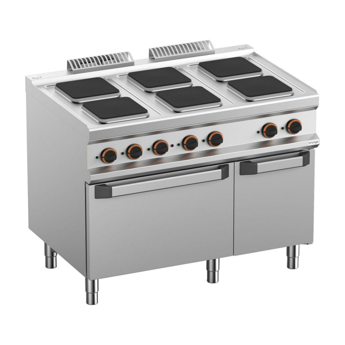 Herd Elektro-Herd Serie 70, 6 Platten, mit Elektro-Backofen, 20,7 kW, Maße: 1100x741x850mm